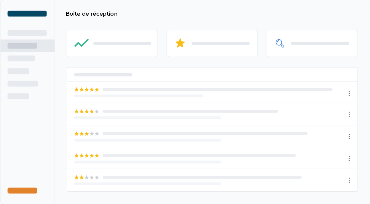 Get a centralized view of your customer reviews